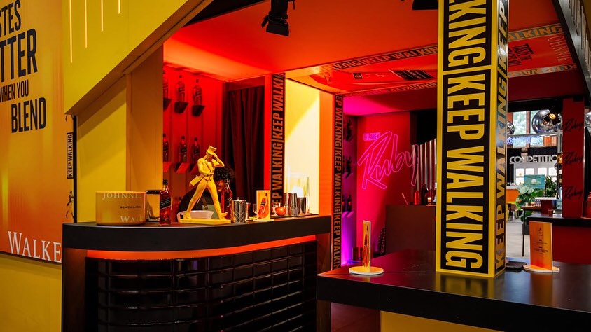Johnnie Walker beursstand